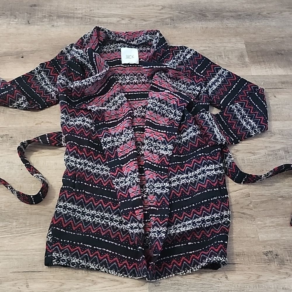 JACK Cozy Cabin CoreCardigan Sweater Size XS Western